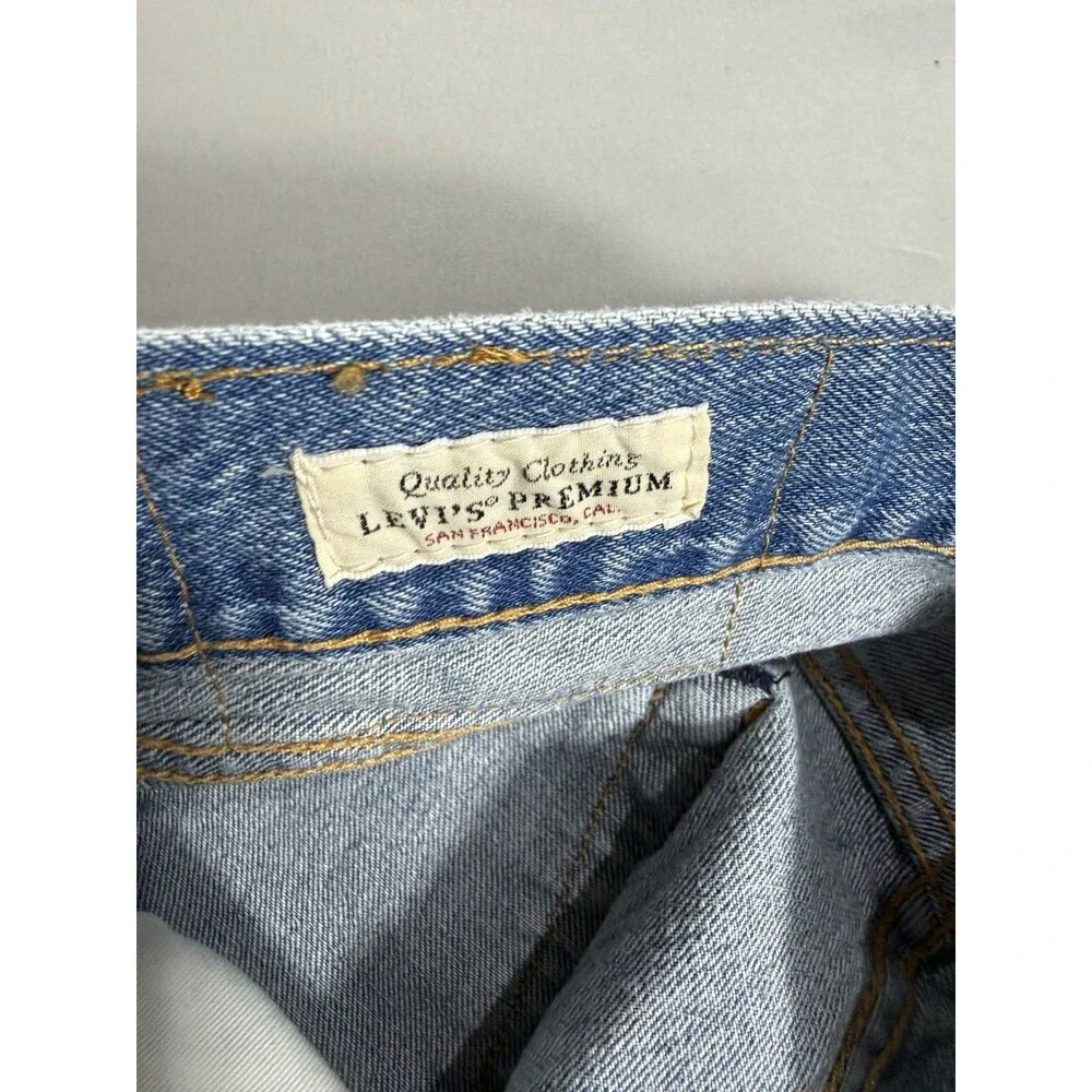 Levi's 501 93 Premium Button Fly Jeans Men 30x32 Blue Straight Big E